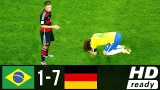 Brazil vs Germany ● World Cup 2014 SemiFinal ● Highlights HD [upl. by Barbabra48]