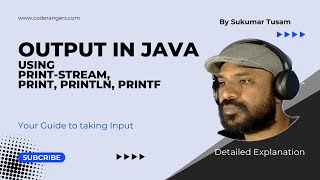 How to give OUTPUT in Java  L22 [upl. by Regdor152]