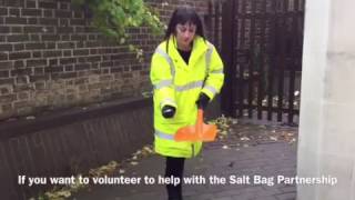 Salt Bag Partnership including a How To guide on salt spreading [upl. by Allenaj]