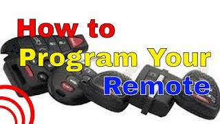 How to program AST Ultra Start and Harada Transmitter Remotes [upl. by Beane109]