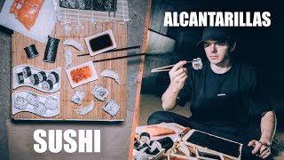 Cocinamos SUSHI en las ALCANTARILLAS [upl. by Reo]