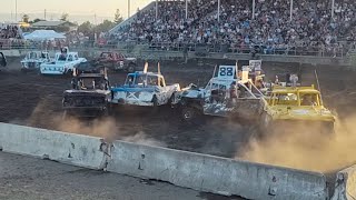 Colusa County Truck Derby DemolitionDerby Crash SendIt [upl. by Christa]