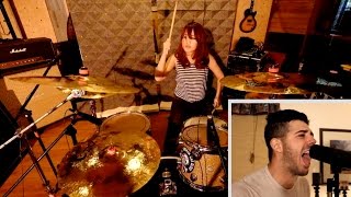 Michael amp Muki  Bring Me The Horizon  Drown  Drum amp Vocal Cover [upl. by Graehme]