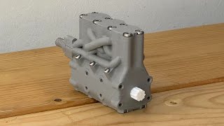 Mini 3Dprinted Engine build [upl. by Chaffin953]