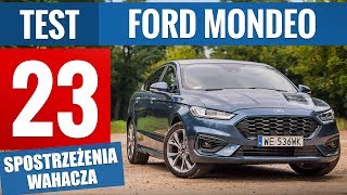 Ford Mondeo Mk5 20 EcoBlue 190 KM STLine X 2019  TEST PL [upl. by Zacks]