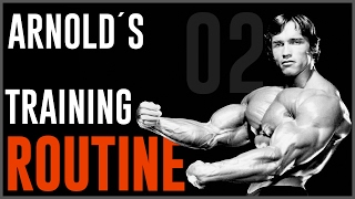 Arnold Schwarzenegger Training Routine 02  Schultern amp Arme [upl. by Soble913]