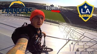 SNEAKING INTO STUBHUB CENTER STADIUM I GOT AWAY [upl. by Ojibbob]