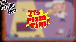 PIZZA TIME IS HERE Playable Fake Peppino Mod [upl. by Llewoh570]