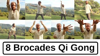 8 Brocades Qi Gong – For Health and Healing [upl. by Chalmers]