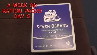 A Week On Ration Packs Day 5 [upl. by Tterrej]