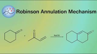 Robinson Annulation Mechanism  Organic Chemistry [upl. by Pat221]