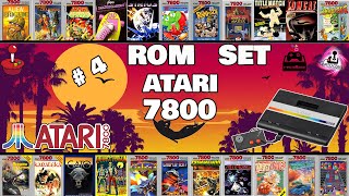 ROM SET ATARI 7800 [upl. by Ykvir240]