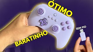 8BitDo Ultimate C O MELHOR Controle SEM FIO BARATO para PC [upl. by Aicilas579]