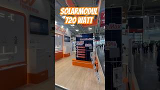 Solarmodul mit 720 Watt auf der Intersolar 2023 [upl. by Kurman805]