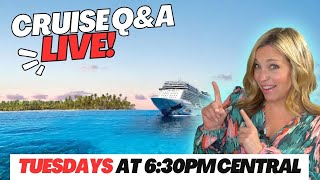 Get All Your Cruise Questions Answered Live Dont Miss Out [upl. by Thorma]