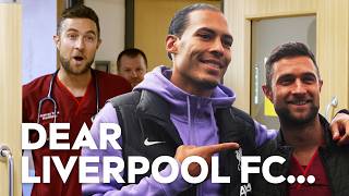 “A Truly Incredible Person”  Van Dijk Surprises a Red Who Saved a Fan’s Life  Dear Liverpool FC [upl. by Scrivings]