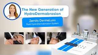 Zemits DermeLuxx  How to Use HydroDermabrasion Machine [upl. by Trinee]