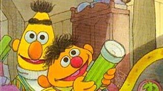 Sesame Street book with Bert and Ernie  Whats up in the attic  Read Aloud [upl. by Anitnemelc]