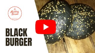 comment réaliser des burgers noir boulangerie recettefacile [upl. by Ettenuj]