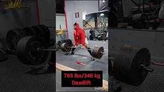 PULVERIZING 765 lbs346 kg Deadlift TBT deadlift powerlifting fitness [upl. by Ylla]