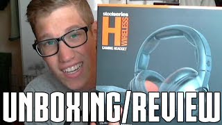 Steelseries Wireless H Gaming Headset Review  Unboxing  Gamegearbe [upl. by Rimas]