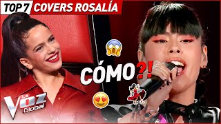 Covers INESPERADAS de ROSALÍA en La Voz [upl. by Judye206]