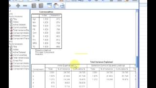 SPSS PCA Part 3 Scree Plot [upl. by Eriha]