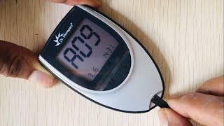 How to Use Dr Morepen Gluco One BG Glucometer Monitor  Demo to Test Blood Glucose Sugar at Home [upl. by Cochran]