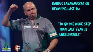 Darius Labanauskas on reaching Last 16 quotTo go one more step than last year is unbelievablequot [upl. by Donna]