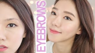 EYEBROW TUTORIAL 2016  엔젤의 눈썹 그리는법 [upl. by Anires278]