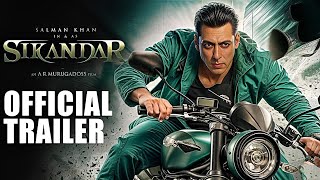 Sikandar Movie Official Release Date Announce  Sikandar Movie Official Trailer  Salman Khan [upl. by Huckaby]