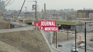 Les cicatrices de Turcot  LE JOURNAL DE MONTRÉAL [upl. by Ahsirak]