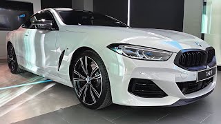 Walkaround the New 2024 8Series BMW M850i Sport Coupe interior and Exterior [upl. by Catharina]