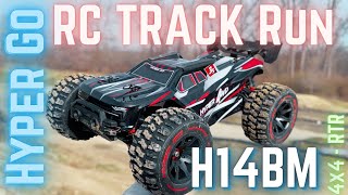 MJX H14BM RC Track Run  MJX HYPER GO RC CAR H14BM 114 4x4 OffRoad Truck [upl. by Romulus]