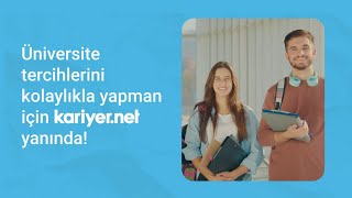 Üniversite tercihini kolaylıkla yapman için Kariyernet yanında [upl. by Helyn511]