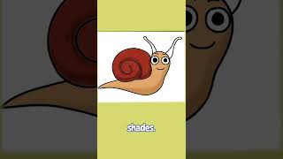 Cute Snail Drawing Tutorial for Kids [upl. by Omrellug442]