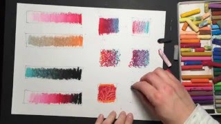 10 Oil Pastel Techniques [upl. by Nwahsed100]