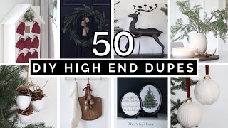 50 DIY CHRISTMAS HIGH END DUPES ON A BUDGET [upl. by Trinee274]