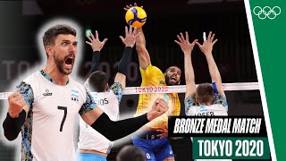 This is the Greatest Comeback in Brazil Volleyball History [upl. by Ciro920]