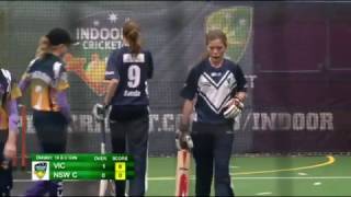 2016 Indoor Juniors  14ampU Girls round game VIC v NSW Cyclones [upl. by Junko]