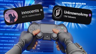 Trying The BEST Controller Players Settings… ft Unknown Innocents amp MORE [upl. by Dahij]