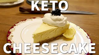 Keto Lemon Cheesecake Under 3 Net Carbs [upl. by Roberto756]