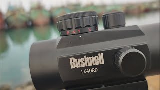 Review Red Dot Bushnell 1X40 RD Termurah Termewah 140ribuan Untuk Paser [upl. by Balbur983]