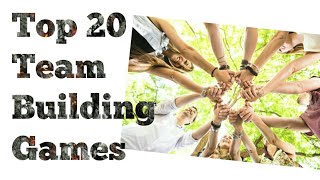 Top 20 Corporate Team Building Games  Team Building Activities [upl. by Malliw]