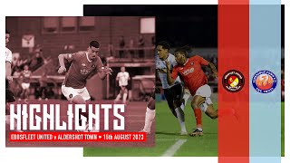 HIGHLIGHTS Ebbsfleet United V Aldershot Town [upl. by Killy241]