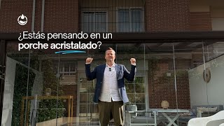 ¿Estás pensando en un porche acristalado para tu patio  Proyecto completo de piscina y porche [upl. by Maxama]