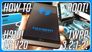 How to Root install TWRP for LG V20 H910 Edition [upl. by Kemeny]