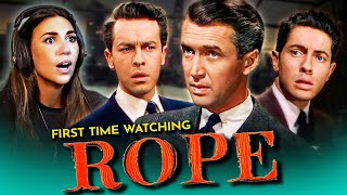 ROPE 1948 Movie Reaction w Coby FIRST TIME WATCHING [upl. by Biagi]