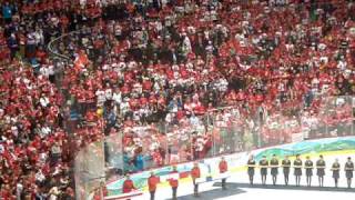 Oh Canada at Gold Medal game  2010 Vancouver Olympics [upl. by Ardnahs]