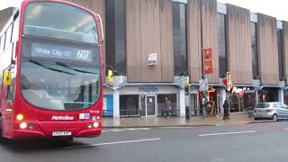 LK55 AAFVW1562 on Route 607 UxbridgeBelmont Road  8th February 2019 [upl. by Andra436]